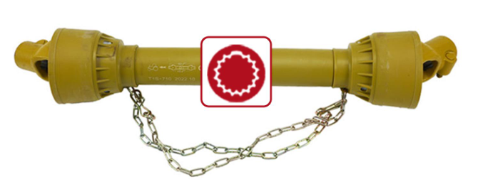 Вал отбора мощности - эвольвентная шлицевая трубка