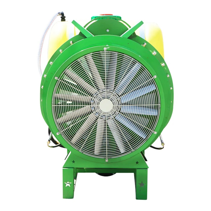 ВОМ трактора Трехточечная навеска Воздушный опрыскиватель для сада